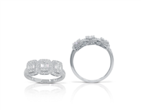 Ring Gianni Carità Woman PREZIOSE EMOZIONI in White Gold Diamante 0.26 Ct FA2793/OB - FA2793/OB